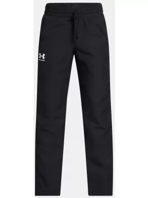 Sportske hlače za dječake UNDER ARMOUR UA B RIVAL WVN PANT 1390155-001 CRNA