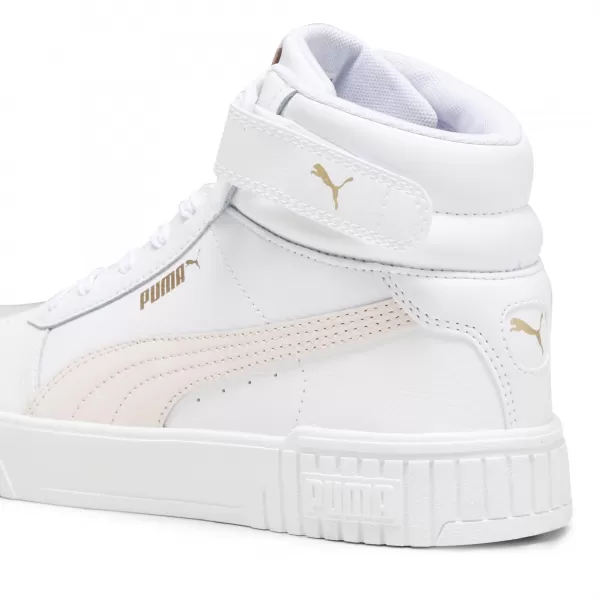  Čizme PUMA CARINA 2.0 MID 38585107 PUMA BIJELA/MRAZNA RUŽIČASTA/ZLATO 