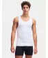Muška majica bez rukava UNDER ARMOUR M UA PERF COTTON TANK-2PK 6007622-100 BIJELA