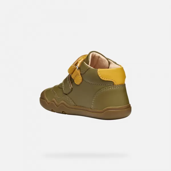  Dječaci bosi GEOX STEPPIEUP B565WC00085CE32P KAKI 