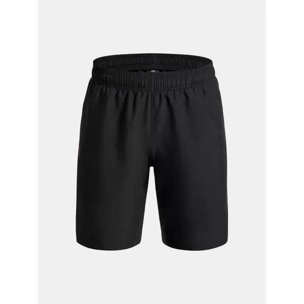  Kratke hlače za dječake UNDER ARMOUR UA TECH WOVEN WORDMARK SHORT 1383341-007 CRNA 