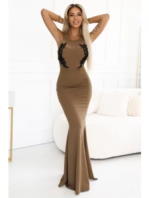 Haljina NUMOCO 617-1 MOCHA MOUSSE