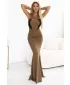 Haljina NUMOCO 617-1 MOCHA MOUSSE