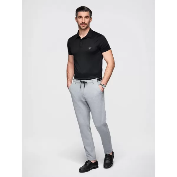  Hlače OMBRE OM-PACP-0116 TAMNO SIVA 