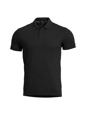 Muška majica s kragnom PENTAGON MOTH PIQUET POLO SHIRT K09047 CRNA