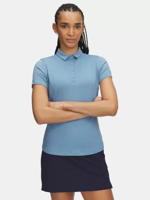 Ženska majica kratkih rukava UNDER ARMOUR UA PLAYOFF SS POLO 1383612-418 PLAVA