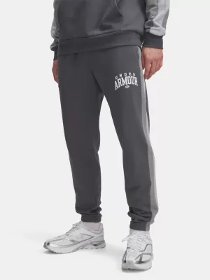 Muške sportske hlače UNDER ARMOUR UA RIVAL FLC CB PANTS 6003954-025 SIVA
