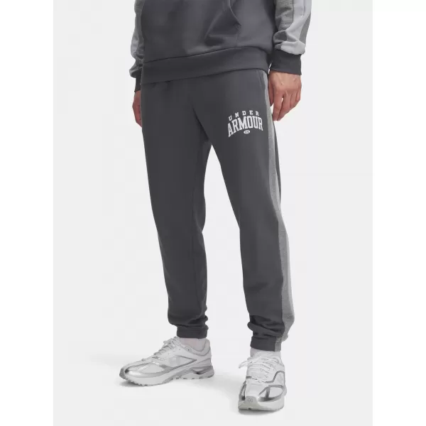  Muške sportske hlače UNDER ARMOUR UA RIVAL FLC CB PANTS 6003954-025 SIVA 