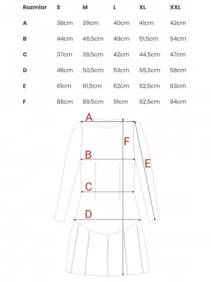 Haljina MOE M872 SMEĐA