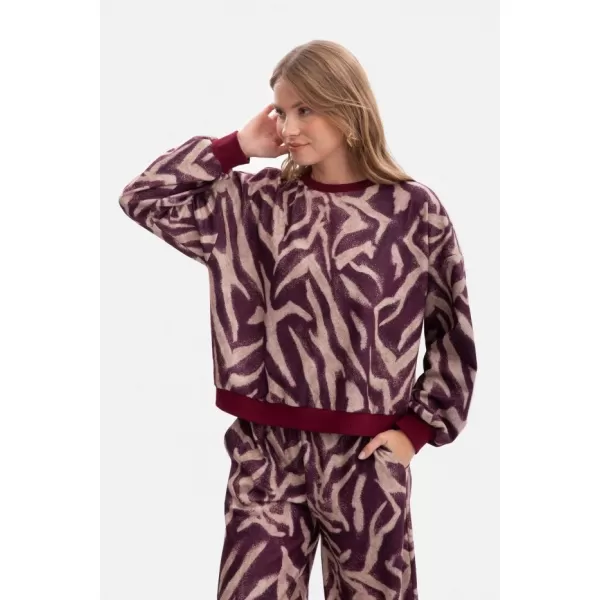  Ženski sweatshirt BEWEAR B303 LJUBIČASTA 