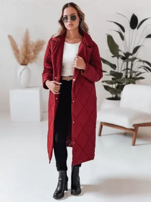 Ženska jakna DSTREET TY4918 KLARET