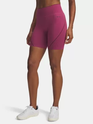 Ženske kratke hlače UNDER ARMOUR UA VANISH SEAMLESS SHORT CRVENA