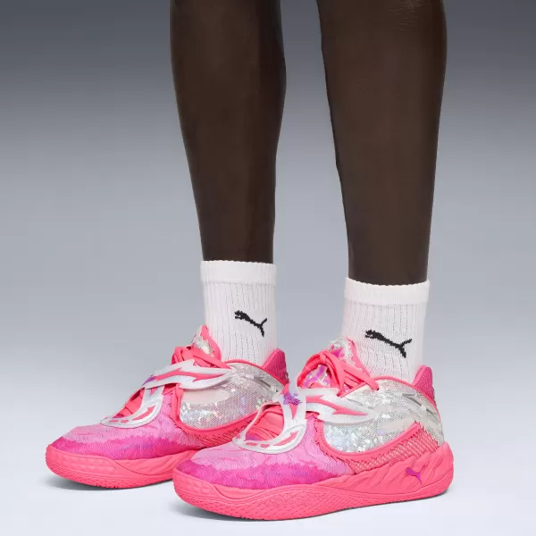  Čizme PUMA MB.05 WORLD TOUR 312129-01 UDARILO SUNCE/ČISTA MAGENTA 