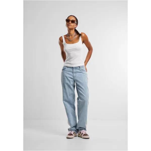  Ženska majica bez rukava URBAN CLASSICS TB7513A BIJELA/MEKANA ŽALFIJA 