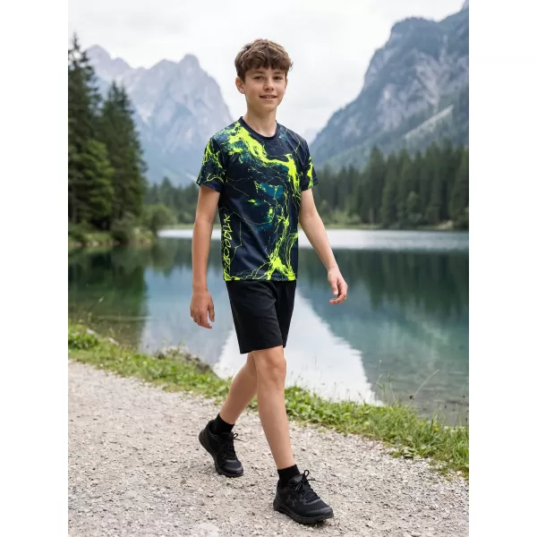  Dječja premium funkcionalna majica ALTISPORT VOJ/ALK071TR01 TAMNOŽUTA 