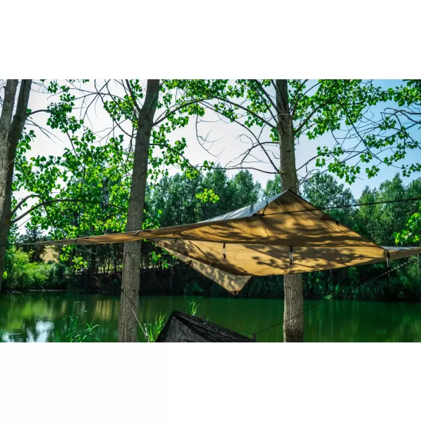  sklonište PENTAGON WILD TARP 3X3M D19026 SMEĐE SIVA 