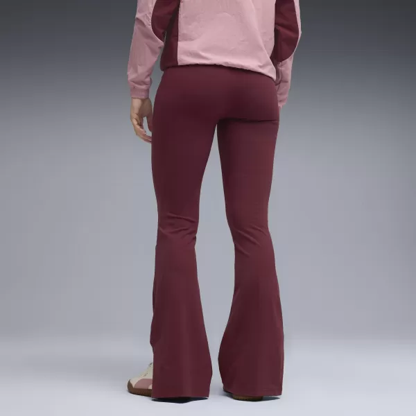  Ženske tajice PUMA HER HIGH-WAIST FLARED LEGGINGS 68815696 RUBIN SVJETLUCANJE 