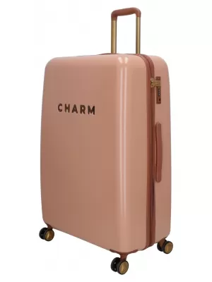Kofer CHARM LONDON CAPETOWN L RUŽIČASTA