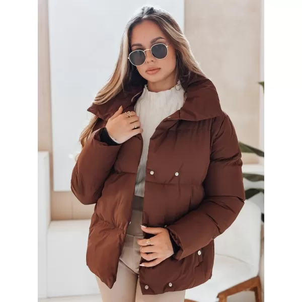  Ženska jakna DSTREET TY4958 SMEĐI 
