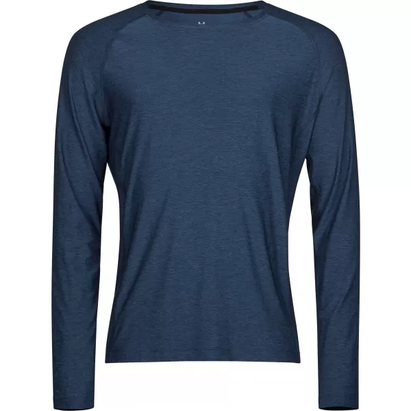  Muška majica kratkih rukava TEE JAYS | TJ 7022 TAMNOPLAVI MELANGE 