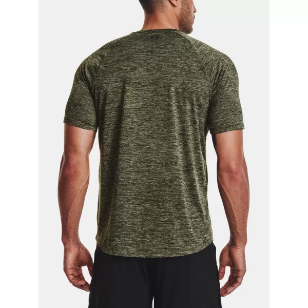  Muška majica kratkih rukava UNDER ARMOUR UA TECH 2.0 SS TEE 1326413-390 ZELENA 