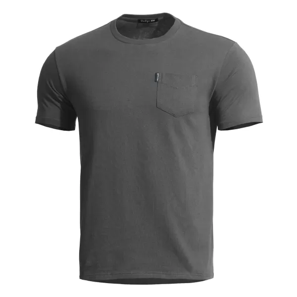  majica PENTAGON AGERON T-SHIRT WITH POCKET K09012 VUK/SIVI 