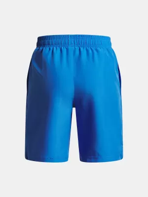 Kratke hlače za dječake UNDER ARMOUR UA TECH WOVEN WORDMARK SHORT 1383341-402 PLAVA
