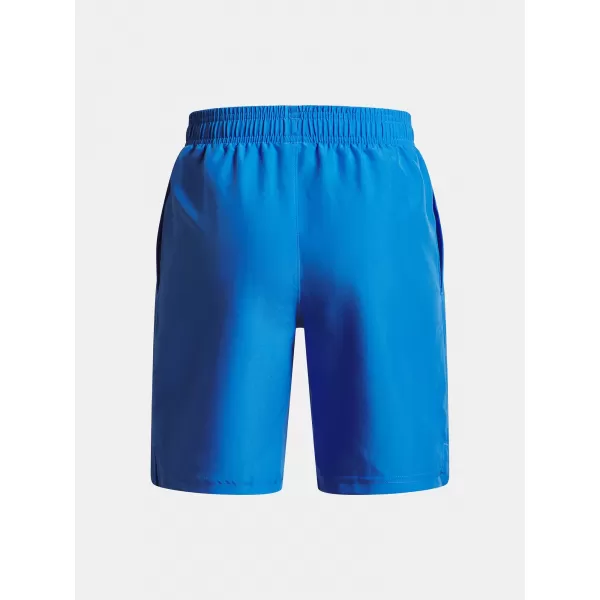 Kratke hlače za dječake UNDER ARMOUR UA TECH WOVEN WORDMARK SHORT 1383341-402 PLAVA 