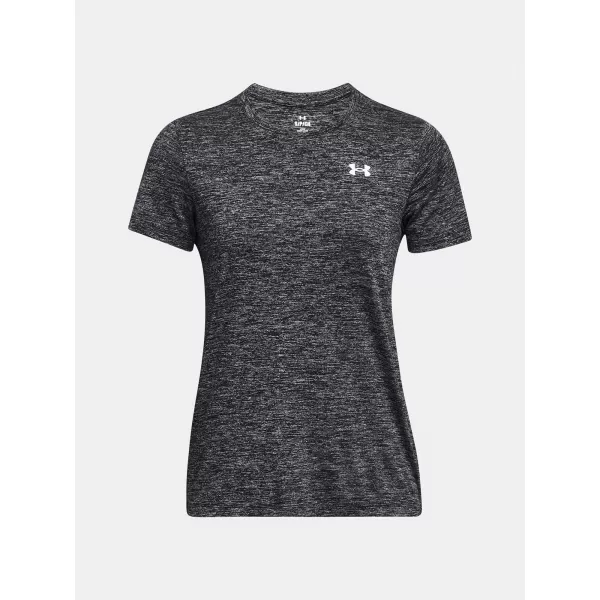  Ženska majica kratkih rukava UNDER ARMOUR TECH SSC- TWIST 1384230-001 CRNA 