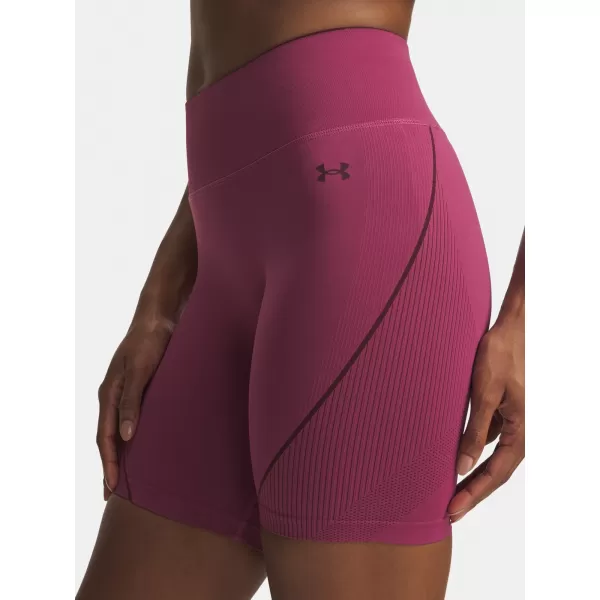  Ženske kratke hlače UNDER ARMOUR UA VANISH SEAMLESS SHORT CRVENA 