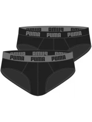 Muški gaćice PUMA BASIC BRIEF 2P 88910006 CRNO/CRNO