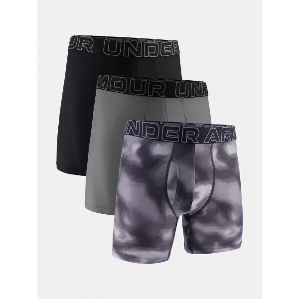  Muške bokserice UNDER ARMOUR M UA PERF TECH MESH (3KS) 1383885-024 TITAN SIVA 
