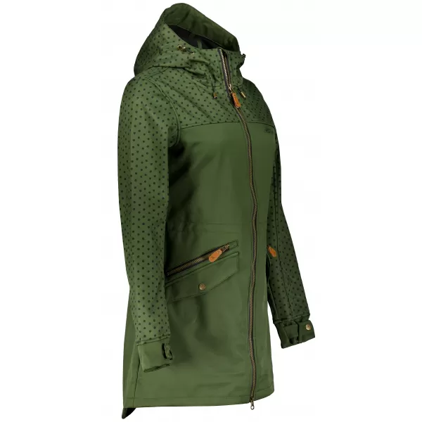 Ženska softshell jakna ALTISPORT GEMEE KAKI 