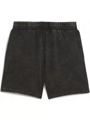 Ženske kratke hlače PUMA ESS ELEVATED WASH HIGH-WAIST SHORTS 5" TR 68810501 PUMA CRNA