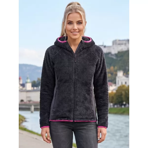  Ženski sweatshirt ALTISPORT ACERA CRNA 