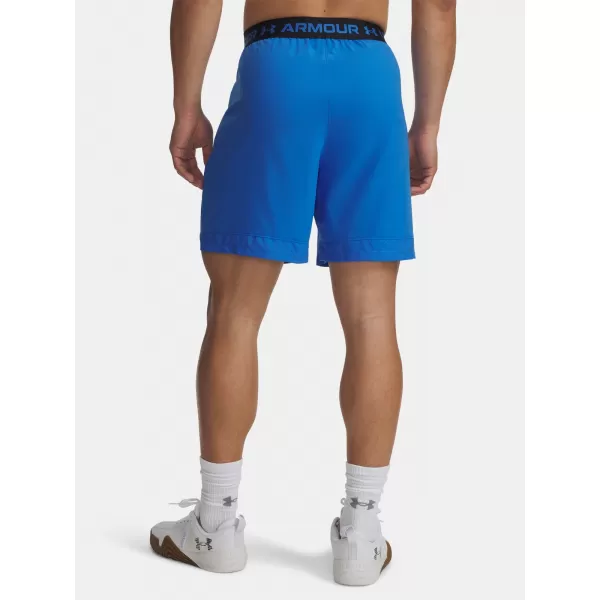  Muške kratke hlače UNDER ARMOUR UA VANISH WOVEN 6IN SHORTS PLAVA 
