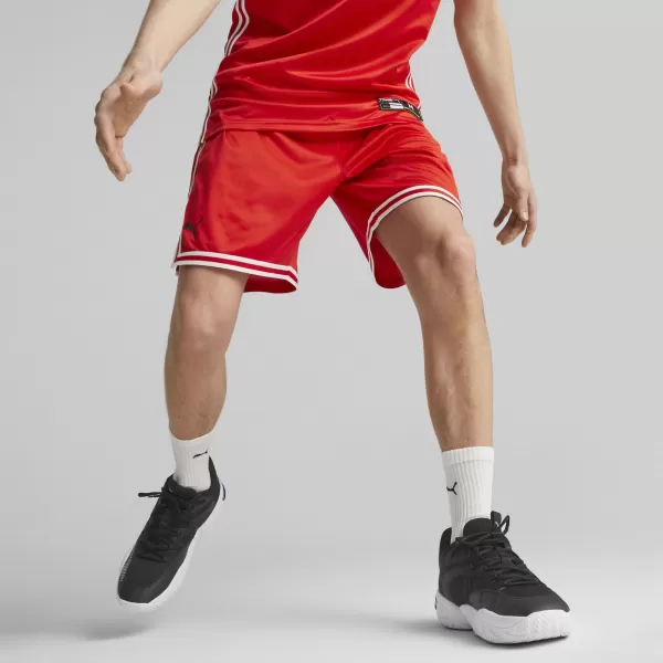  Kratke hlače PUMA HOOPS TEAM GAME SHORT 67662904 PUMA RED 