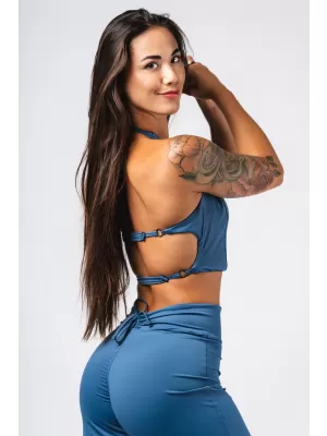 Deni x Sportska majica bez rukava 309 PLAVA Nebbia