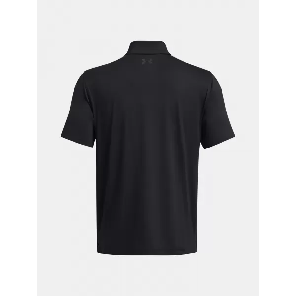  Muška majica kratkih rukava UNDER ARMOUR UA T2G POLO LB 1383255-001 CRNA 