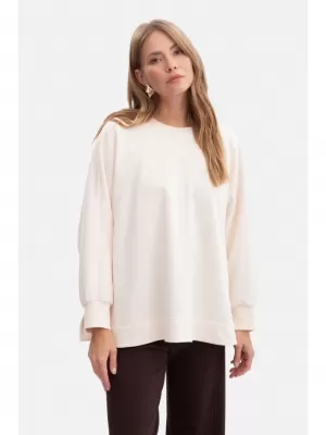 Ženski sweatshirt BEWEAR B306 VANILIJA