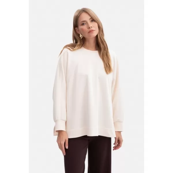  Ženski sweatshirt BEWEAR B306 VANILIJA 