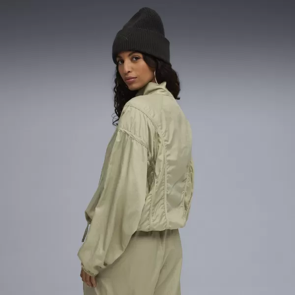  Ženska jakna PUMA DARE TO OVERSIZED WOVEN JACKET 63214882 LUX VOJSKA 