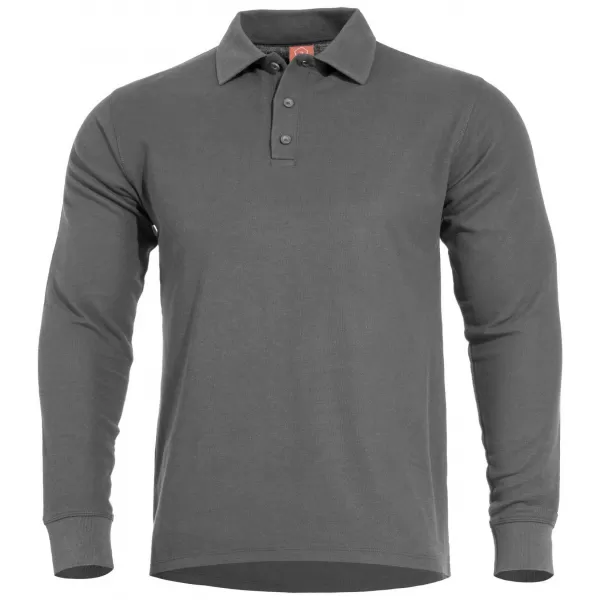  majica PENTAGON ANIKETOS LONG POLO K09013 VUK/SIVI 