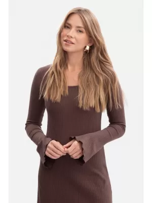 Haljina BEWEAR B308 SMEĐA