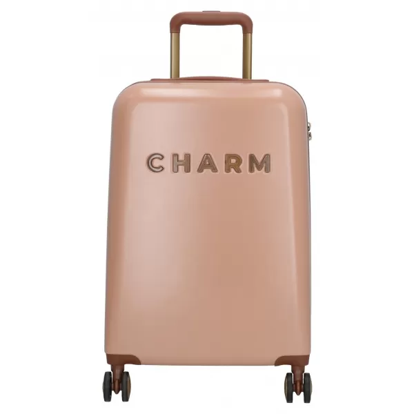  Kofer CHARM LONDON CAPETOWN S RUŽIČASTA 