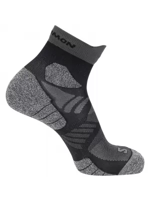 Čarape SALOMON AERO ANKLE CRNA/CASTLEROCK