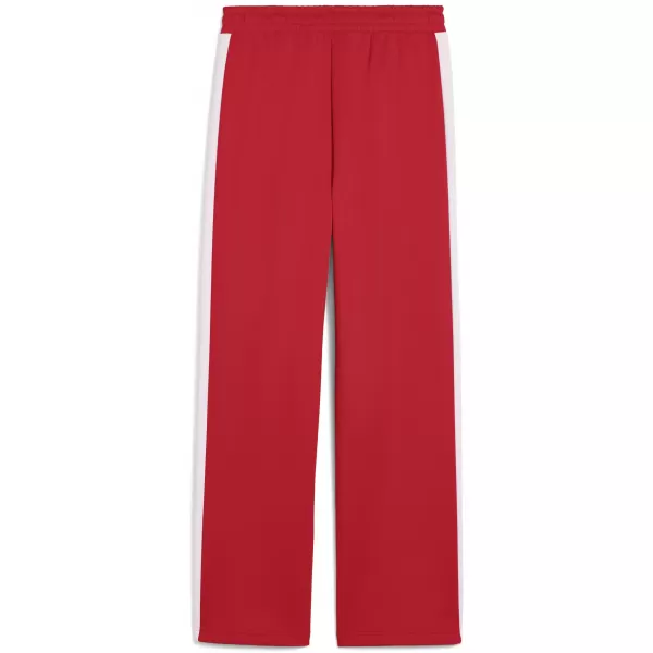  Ženske trenirke PUMA T7 ALWAYS ON STRAIGHT TRACK PANTS OP 62979711 ZA SVA VREMENA CRVENA 