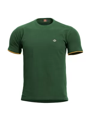 majica PENTAGON LEVANTES CREWNECK STRIPES K09026 SPRINGBOK ZELENA