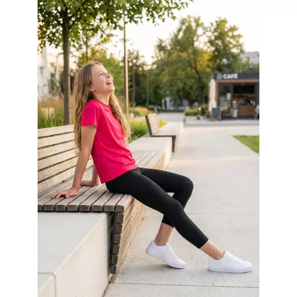  Dječja premium funkcionalna majica ALTISPORT VOJ/ALK075TR01 JARKO CRVENA 
