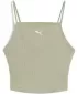 Ženska majica bez rukava PUMA WARDROBE ESS RIBBED TANK TOP 62977182 LUX VOJSKA